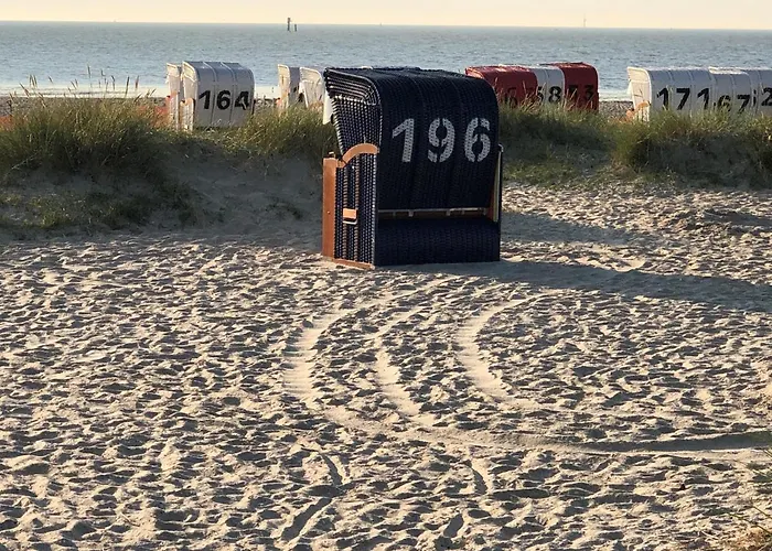 Ferien Im Wangerland Insel Minsen Hund Pool Sauna 아파트 *