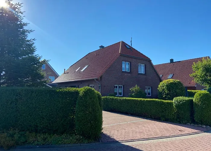 아파트 Ferien Im Wangerland Insel Minsen Hund Pool Sauna *