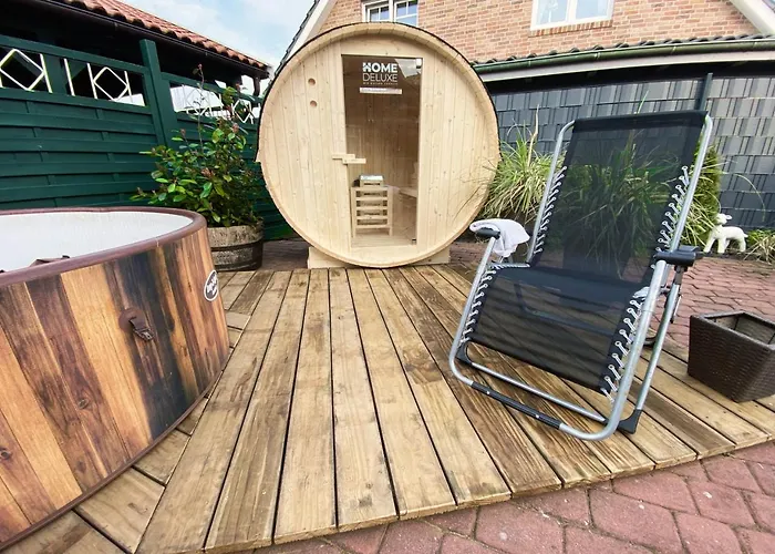 Ferien Im Wangerland Insel Minsen Hund Pool Sauna *
